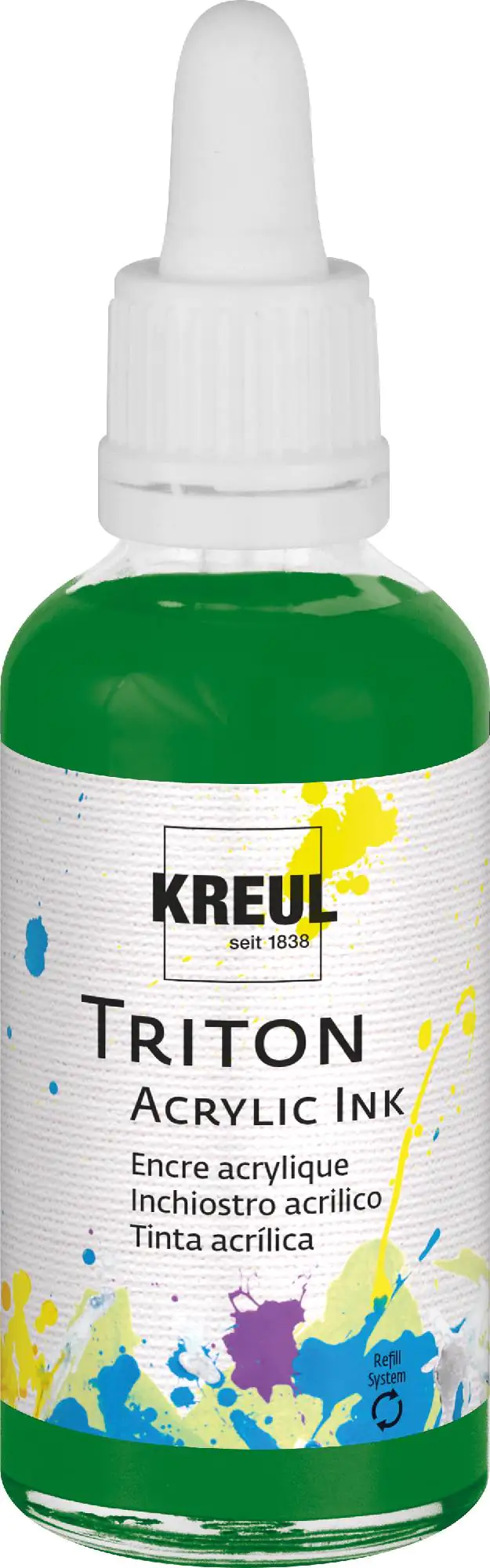 Kreul Triton Acrylic Ink laubgrün 50 ml