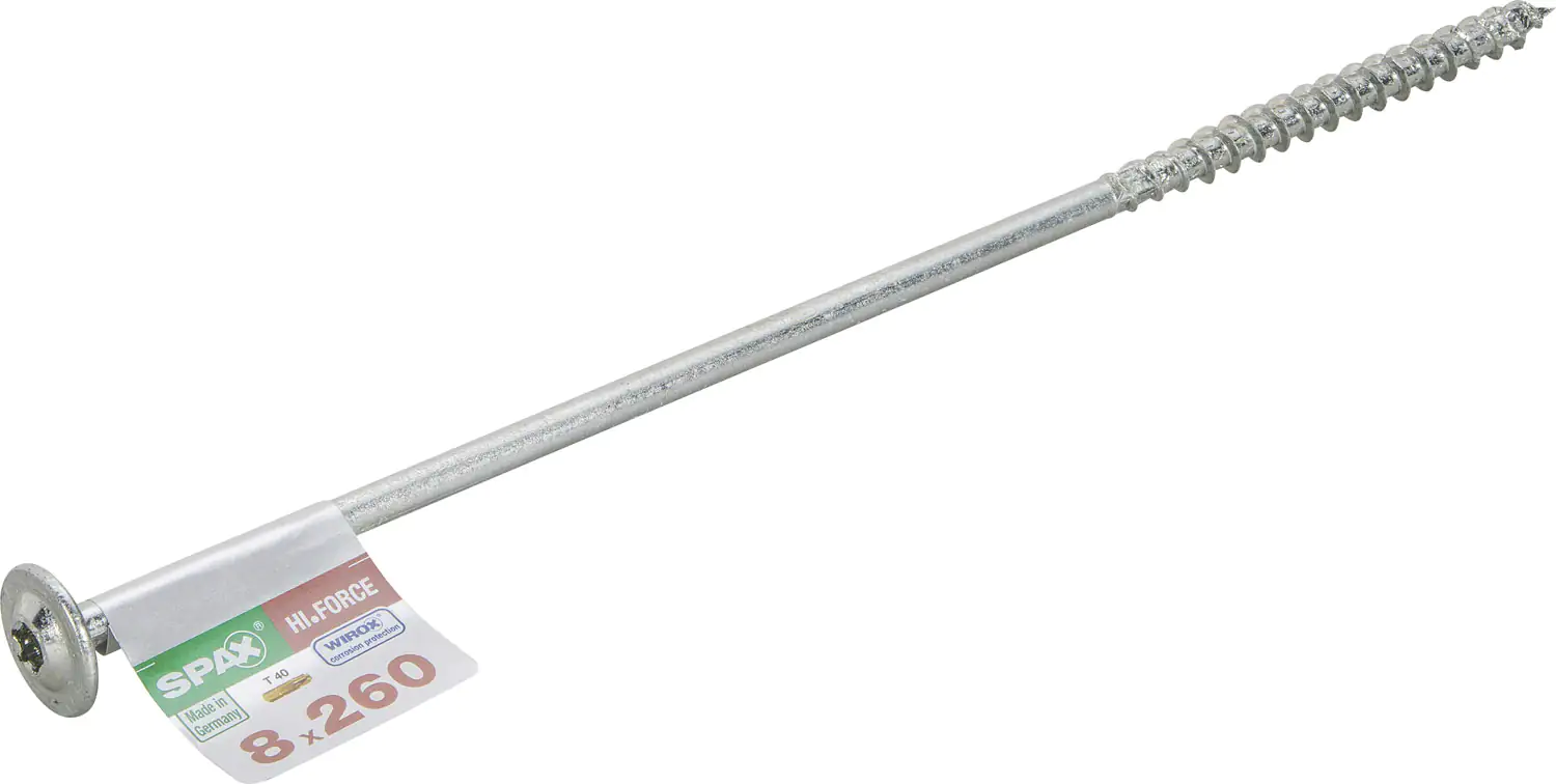 Spax Holzbauschrauben 8.0 x 260 mm TX 40 - 1 Stk.