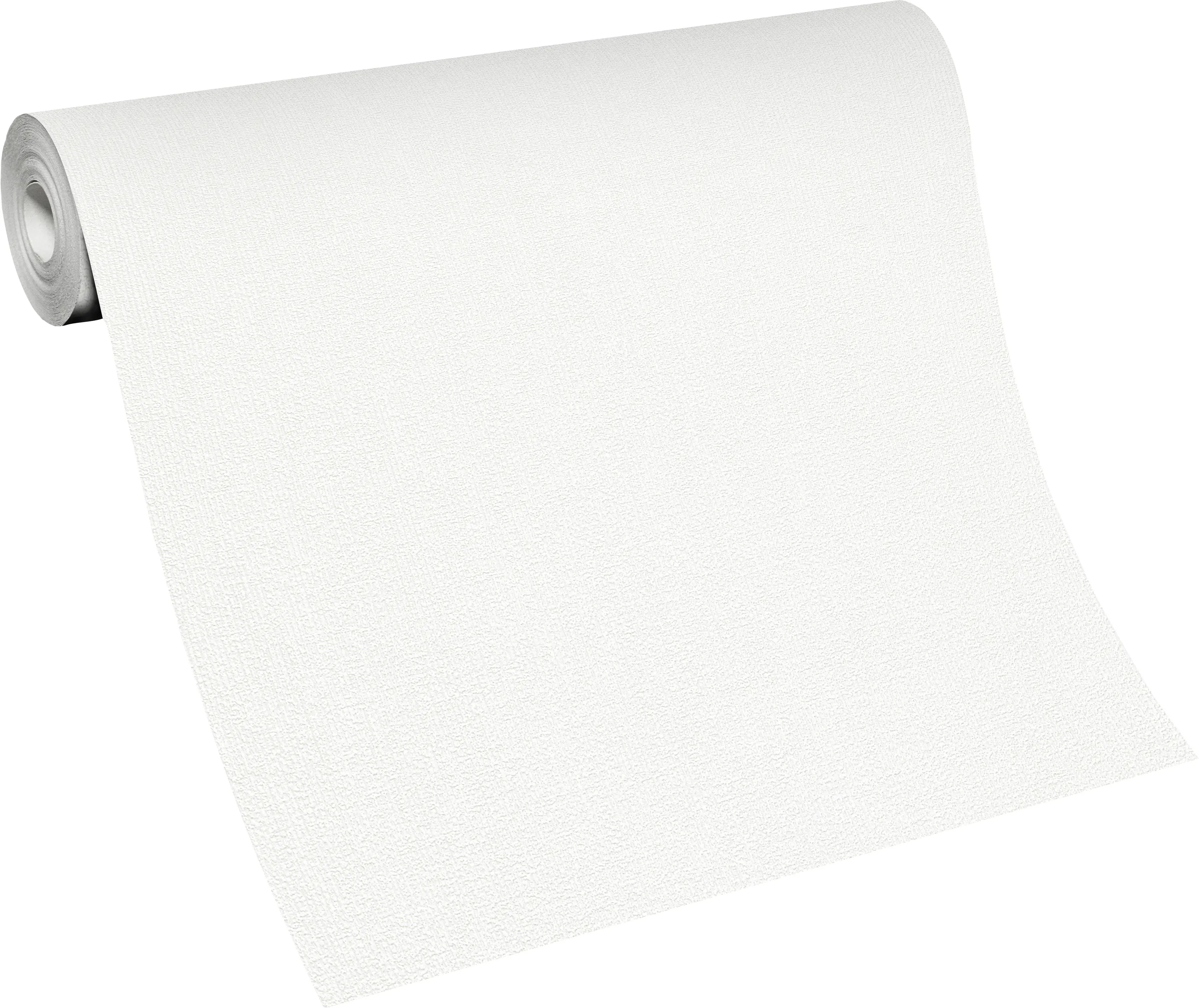 Erismann Vliestapete 5434-01, Instawalls, Uni weiß, 10,05 x 0,53 m