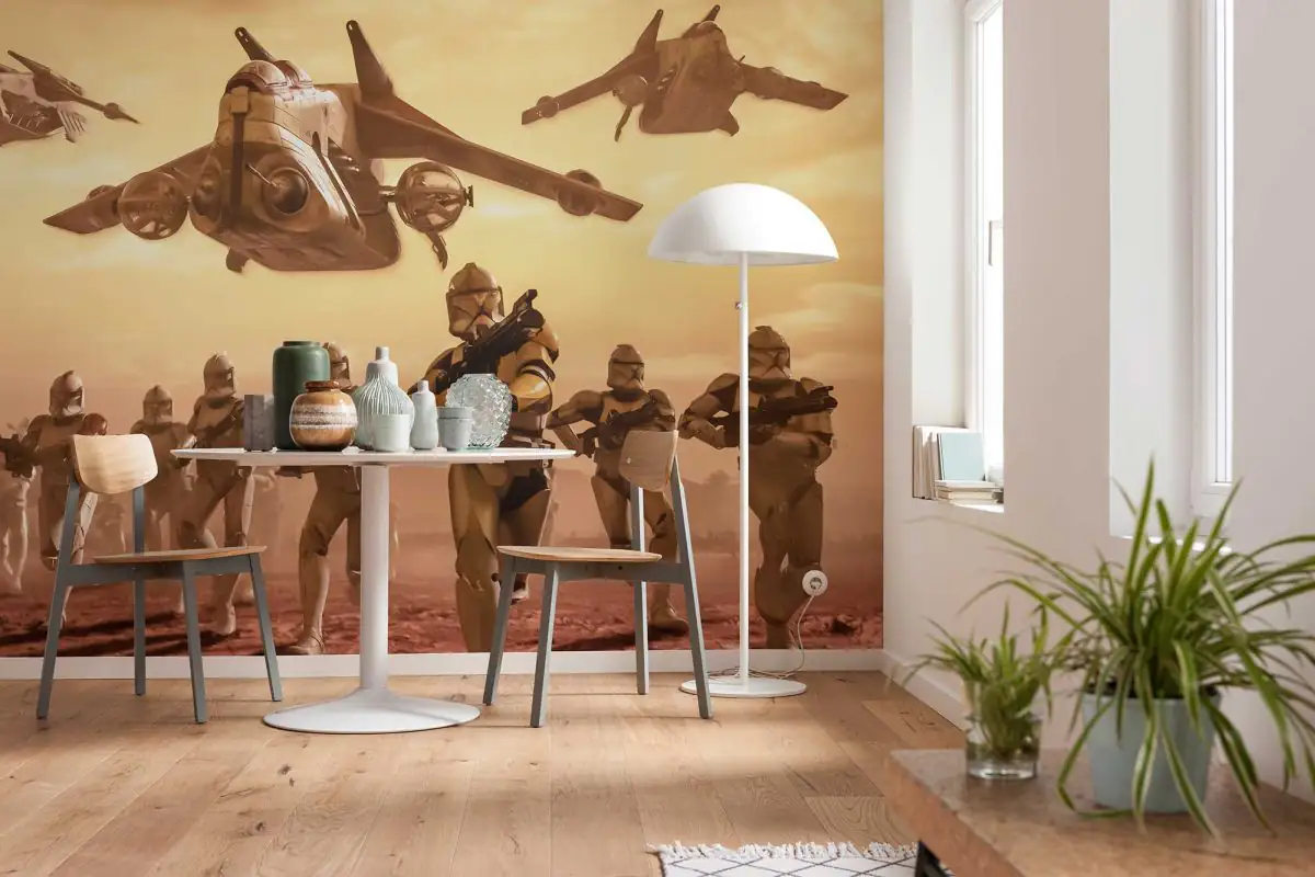 4055065510595_1 Komar Vlies Fototapete Star Wars Classic Armee Klonkrieger 400 x 260 cm