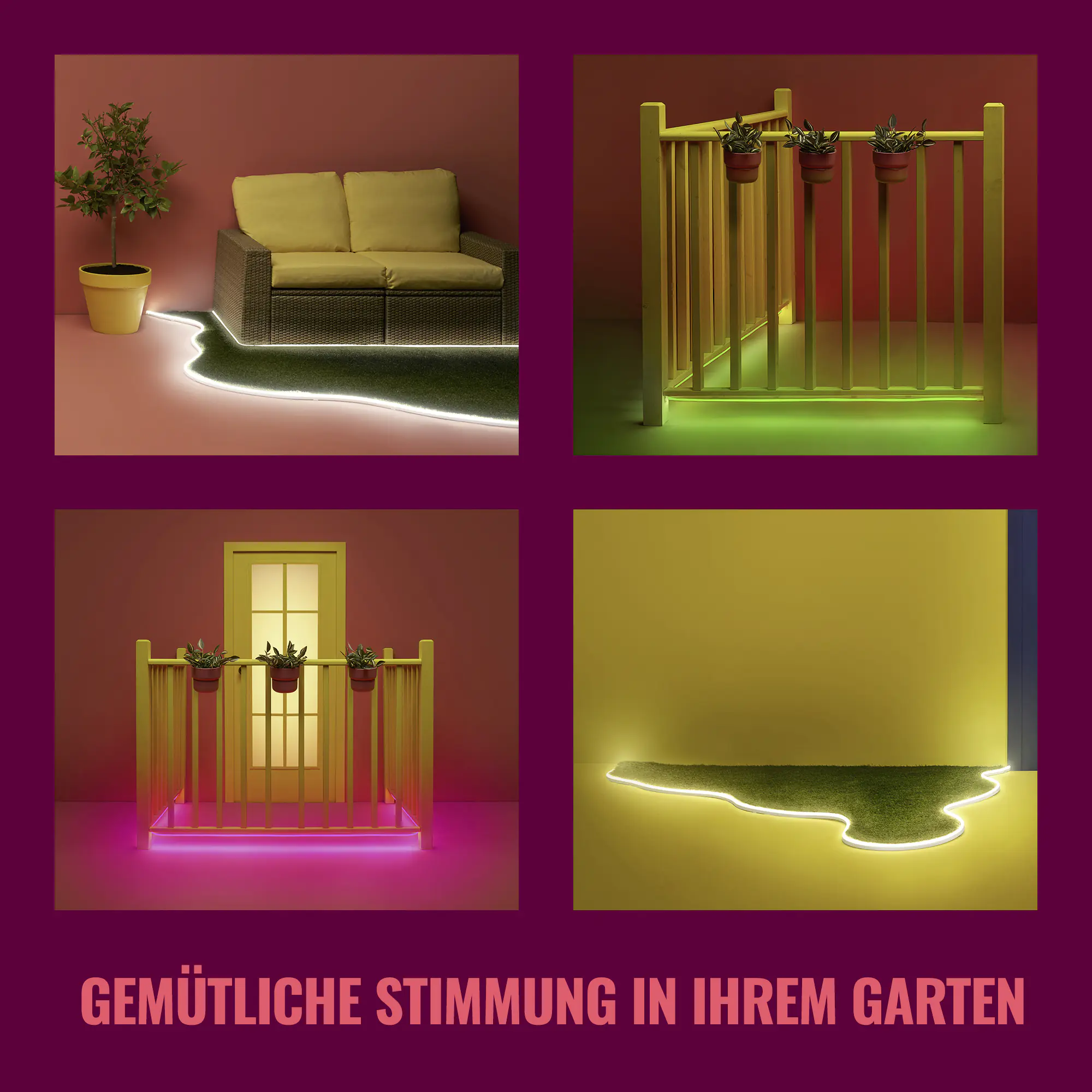 WiZ LED-Streifen White & Color 1-flammig weiß Farbwechsler WiZ LED-Streifen White & Color 1-flammig weiß Farbwechsler
