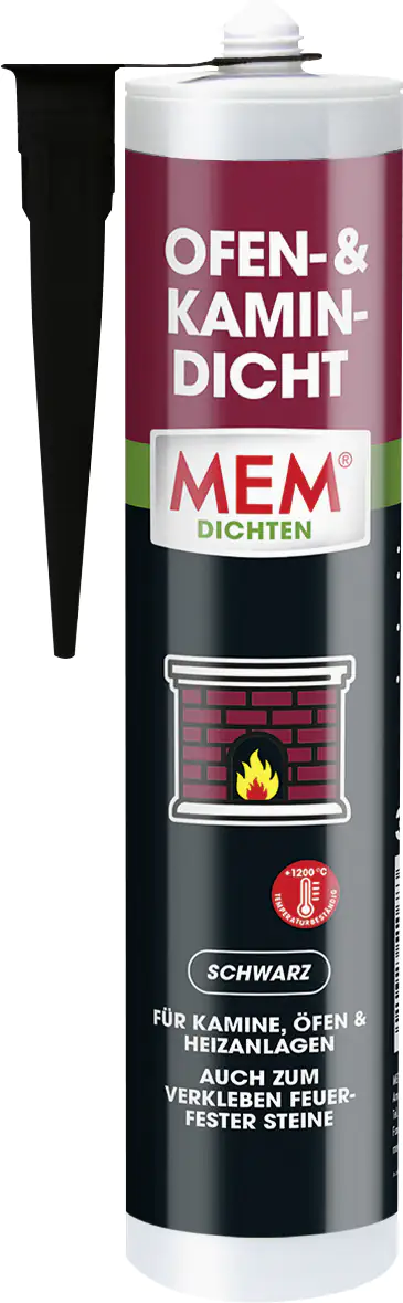 MEM Ofen- & Kamin-Dicht schwarz 310 ml