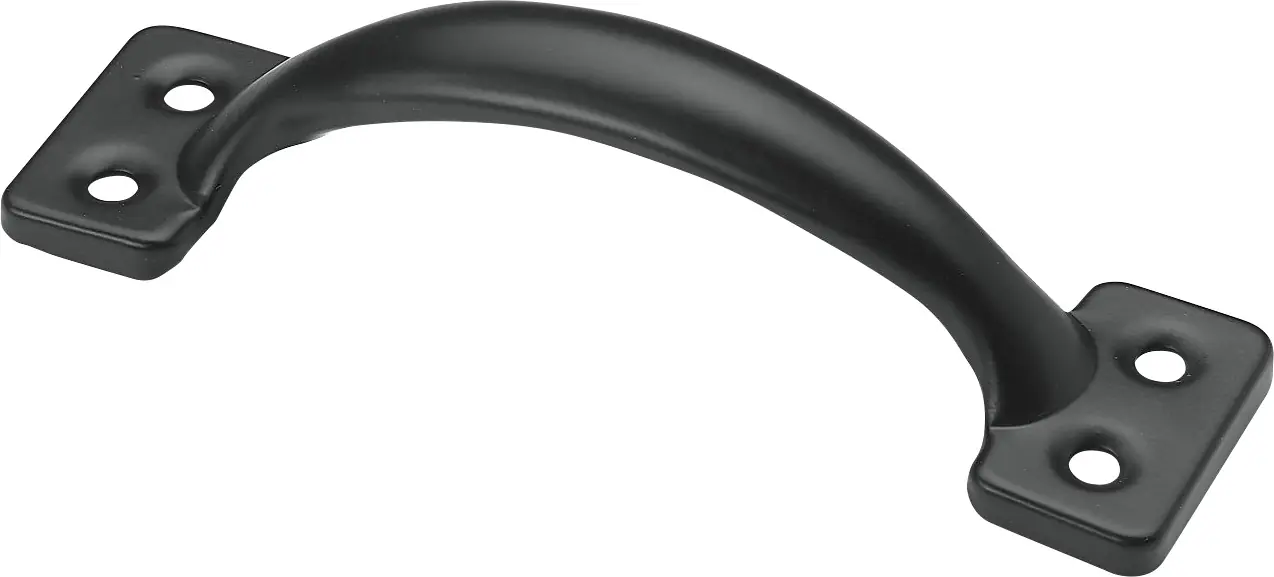 Hettich Möbelgriff Stahl 100 x 26 x 20 mm schwarz - 1 Stück