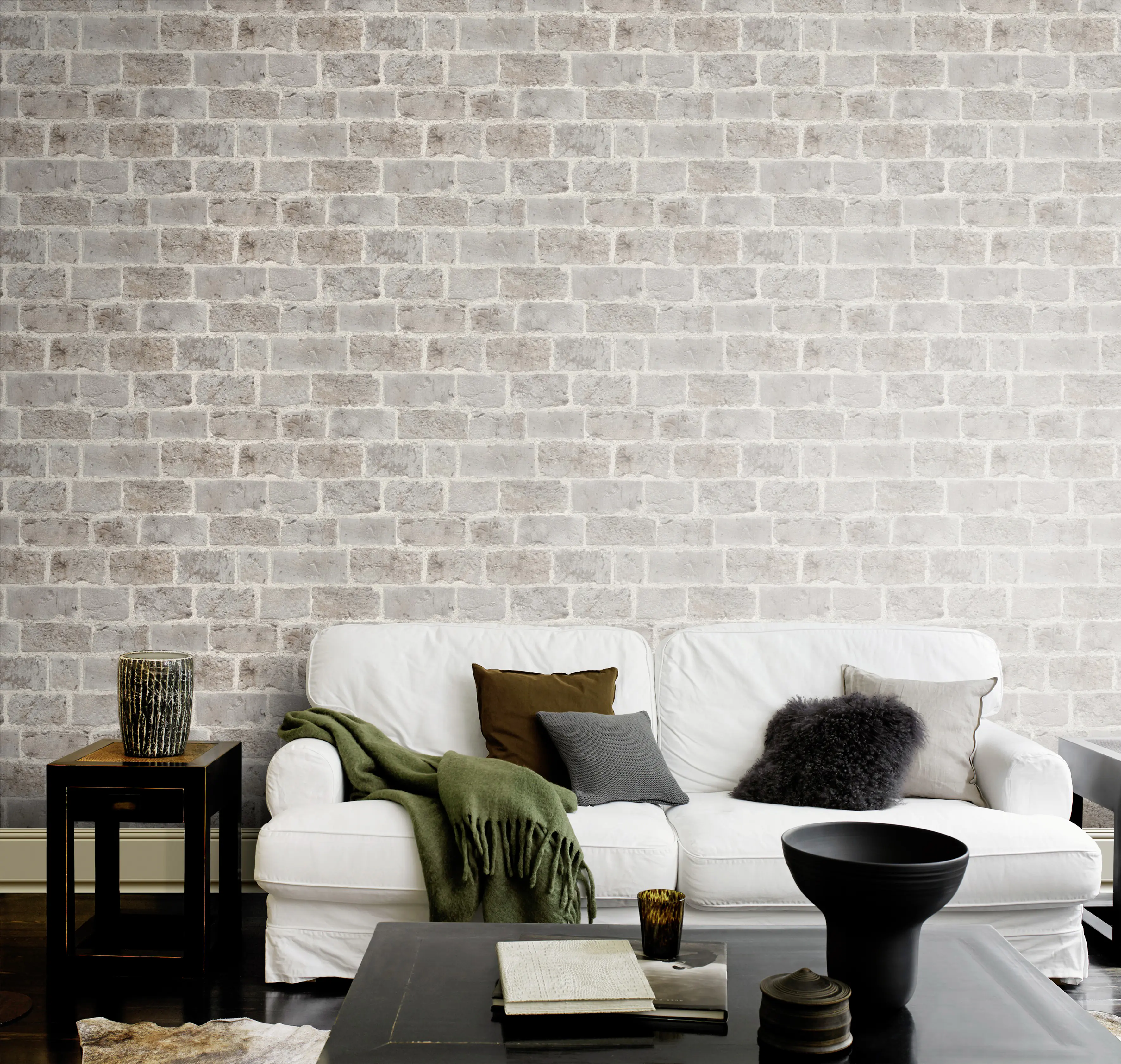 Rasch Vliestapete 865714 Selection, Steine grau, 10,05 x 0,53 m