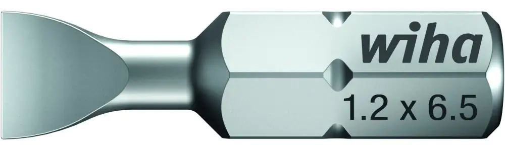 Wiha Bit-Set 3-teilig Schlitz