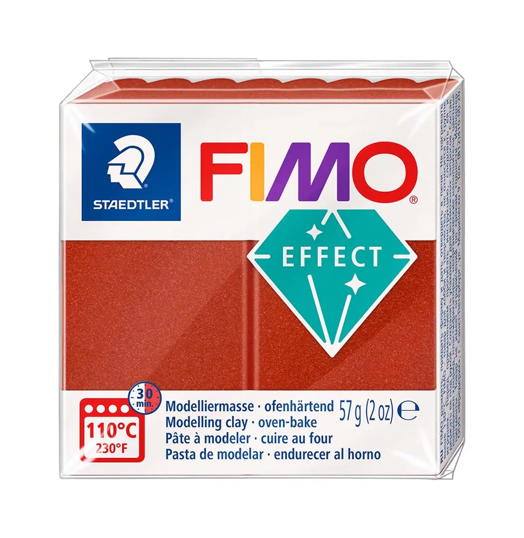 Fimo effect Modelliermasse kupfer metallic 57 g