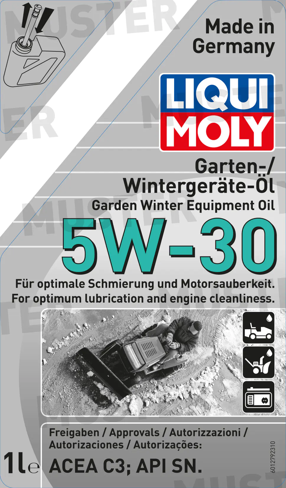 Liqui Moly Garten-/Wintergeräteöl 5W-30 1 L Liqui Moly Garten-/Wintergeräteöl 5W-30 1 L