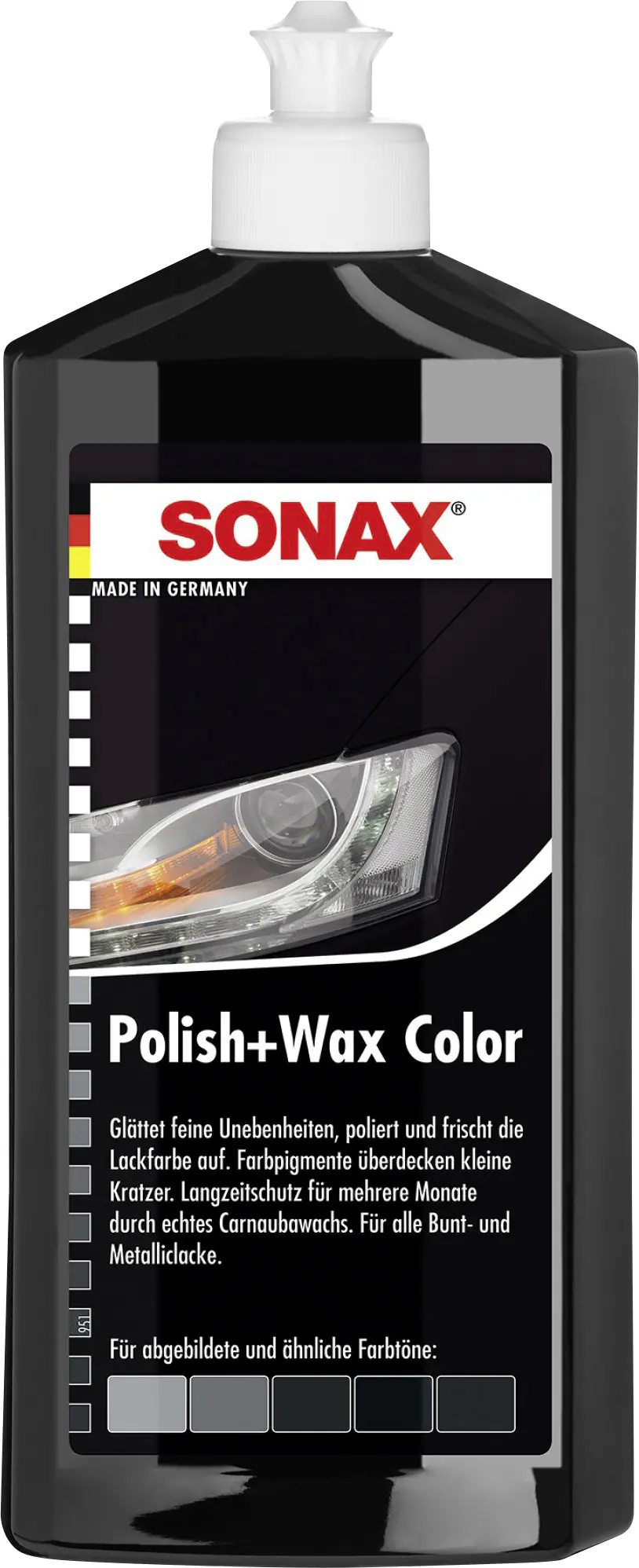 Sonax Polish & Wax Color schwarz 500ml