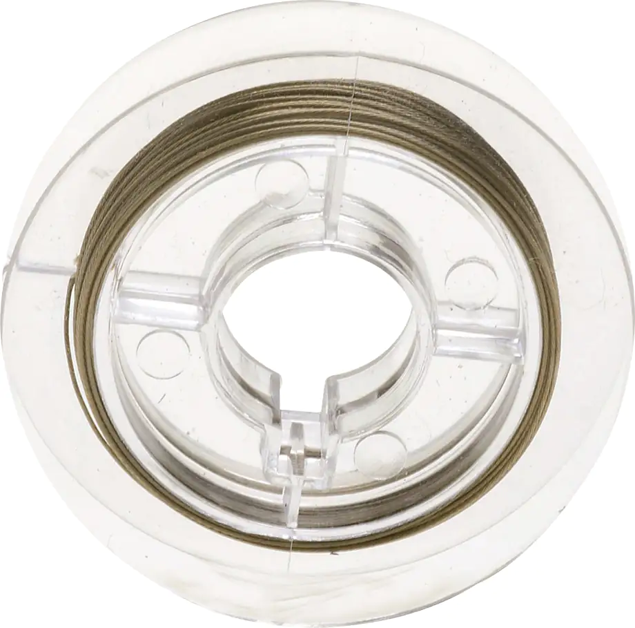 Glorex Edelstahldraht nylonbeschichtet 0,38 mm goldfarben, 5 m