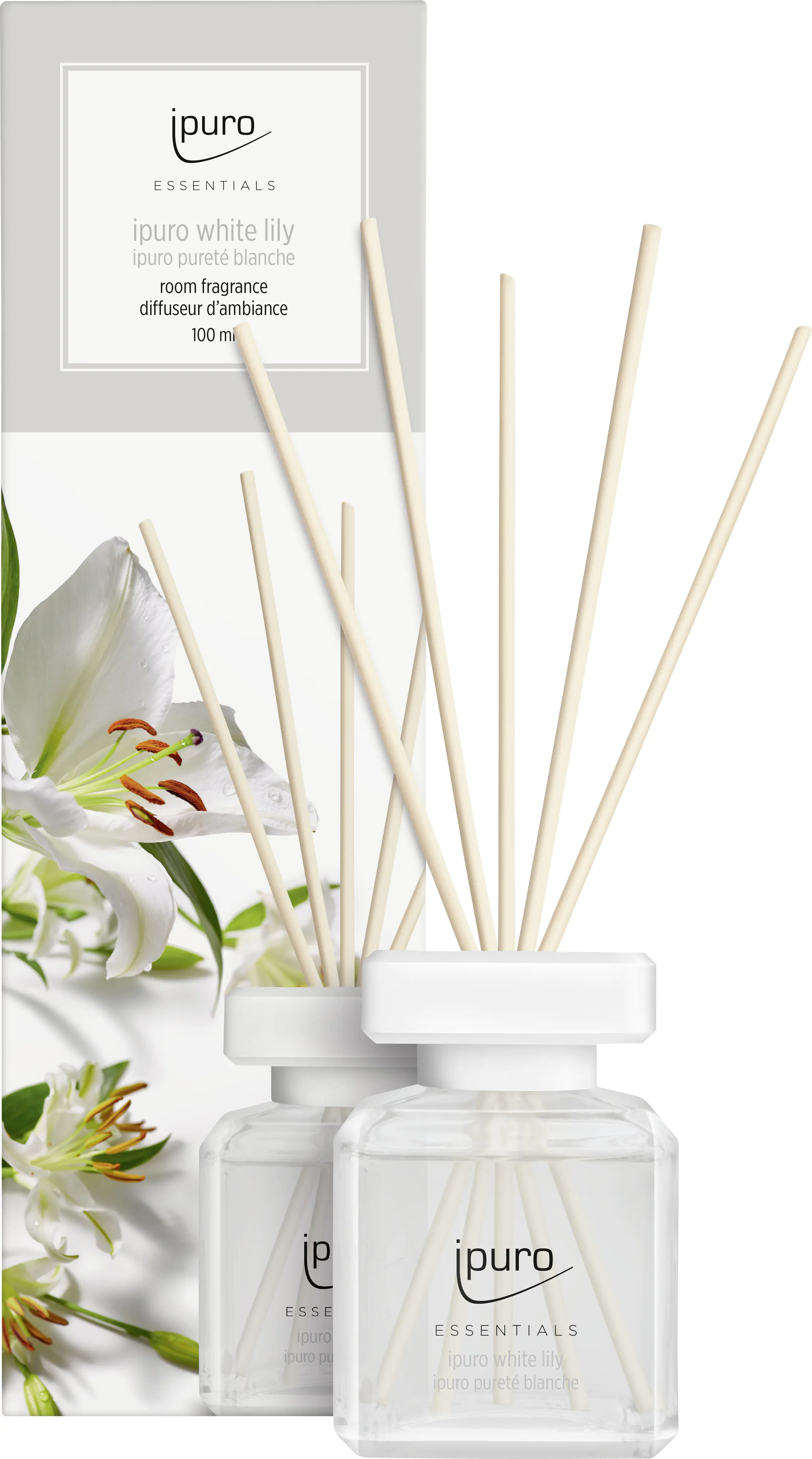 ipuro ESSENTIALS Raumduft White Lily 100 ml ipuro ESSENTIALS Raumduft White Lily 100 ml