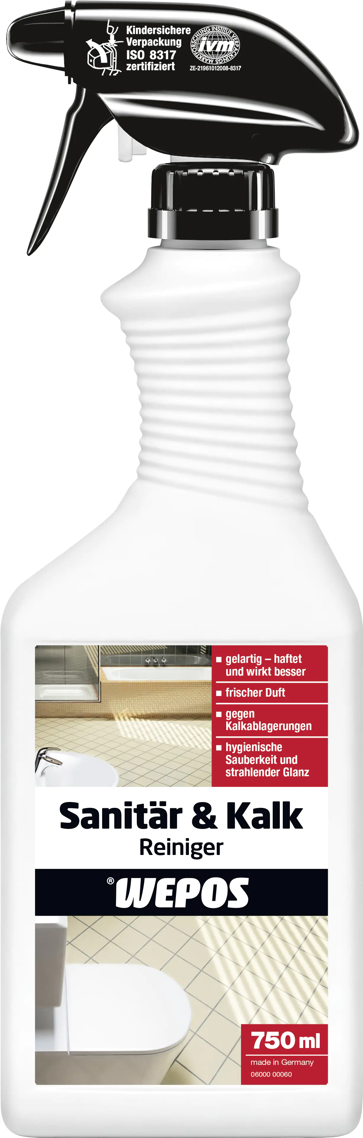 Wepos Sanitärreiniger 750 ml Wepos Sanitärreiniger 750 ml