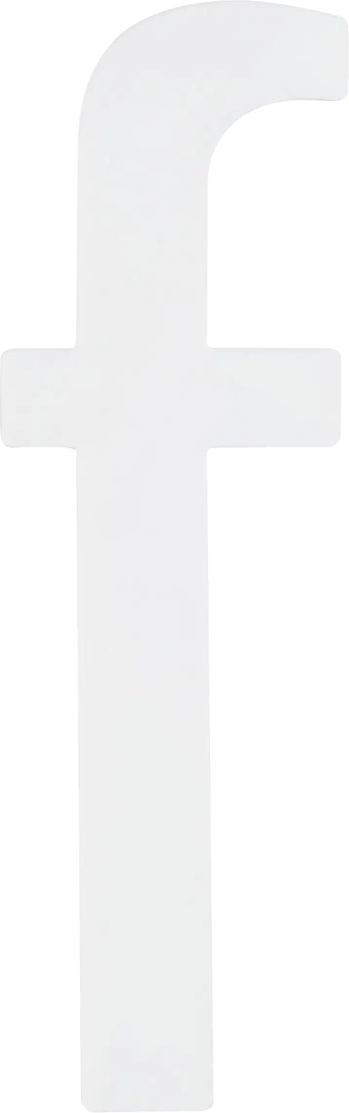 Alpertec Klebebuchstabe "F"