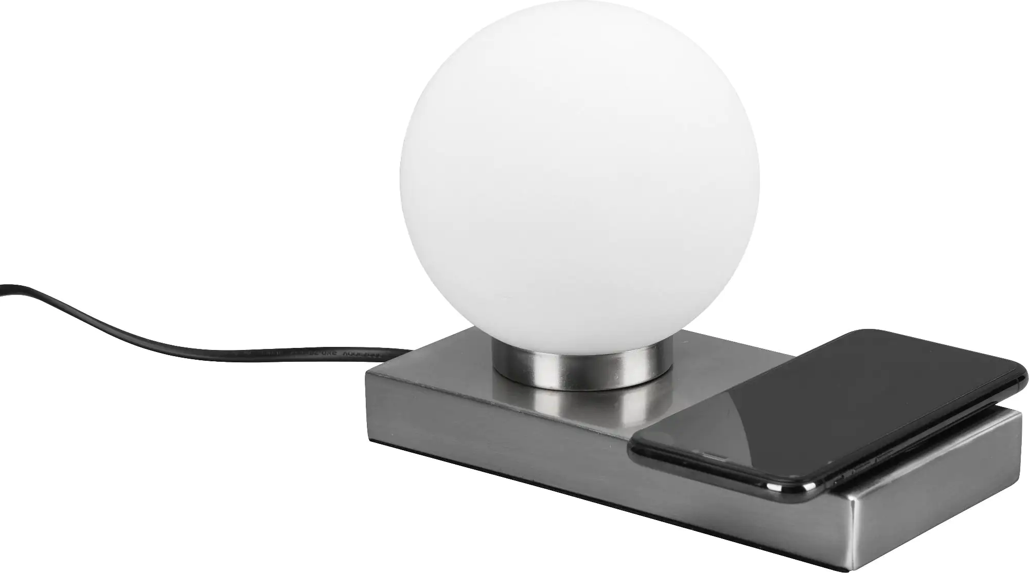 Reality Leuchten Tischleuchte Chloe nickel Reality Leuchten Tischleuchte Chloe nickel