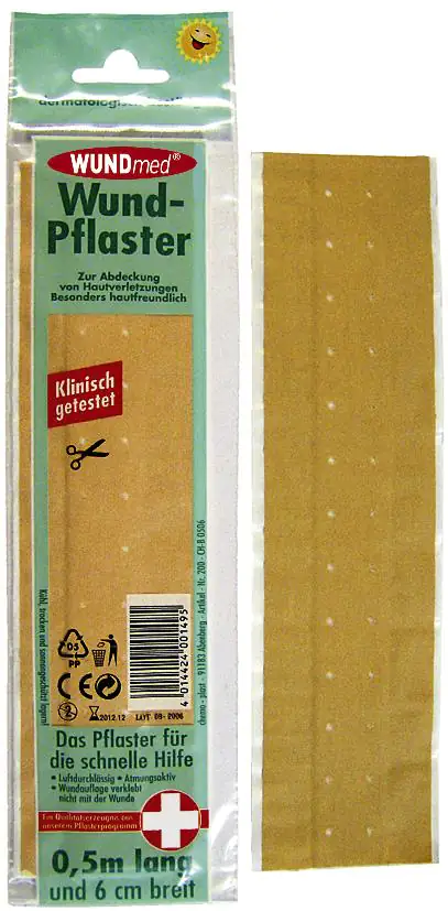 Wundmed Wundpflaster 0,5 m x 6 cm