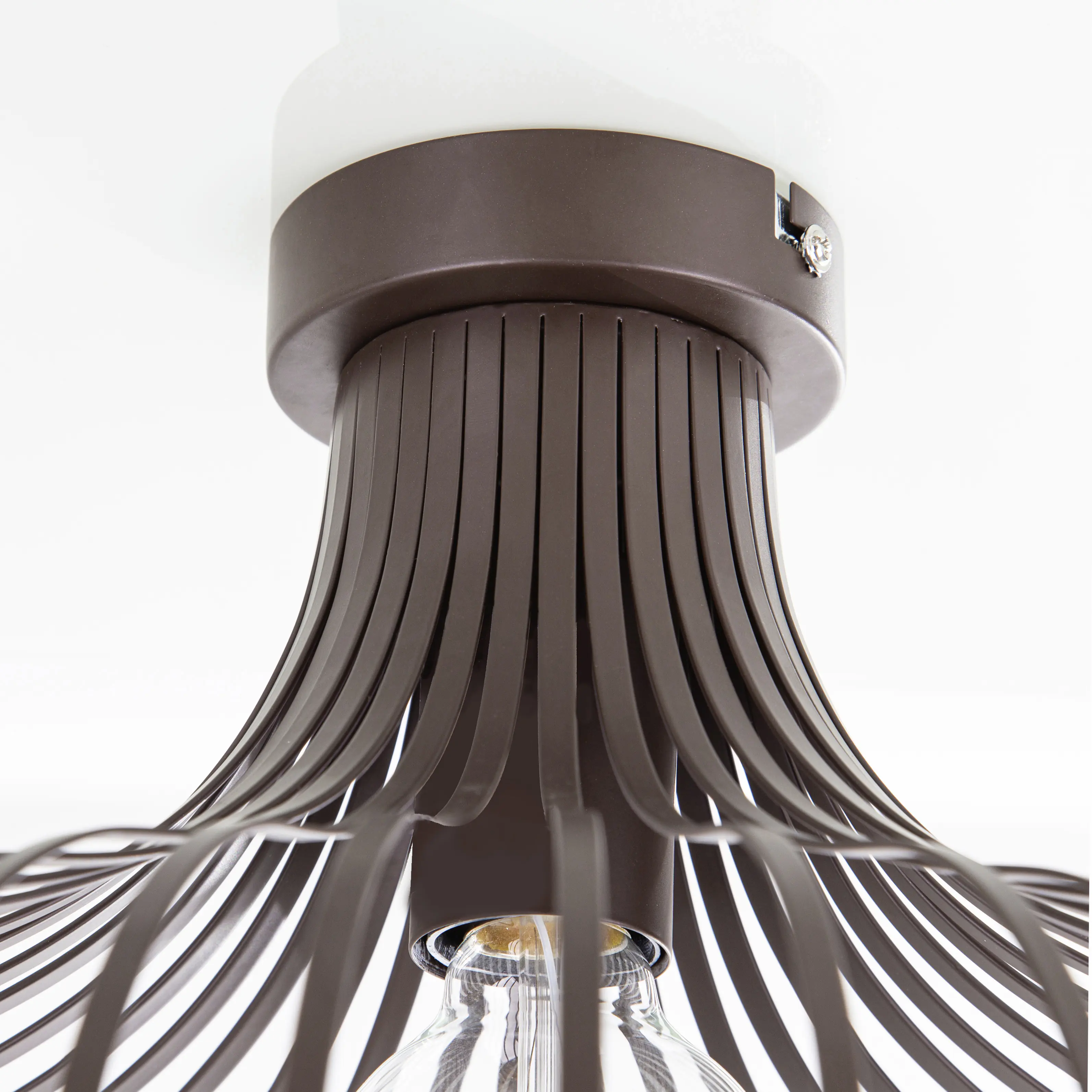 Globo Deckenleuchte Mateo Ø 40 x 35 cm Metall schwarz