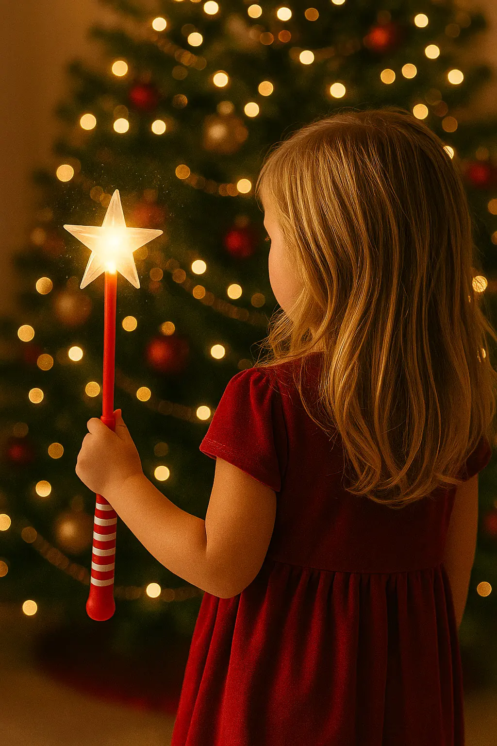 Zauberstab mit Empfänger für Lichterketten & Leuchten