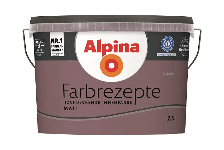 Alpina Farbrezepte Cupcake matt 2,5 L Alpina Farbrezepte Cupcake matt 2,5 L