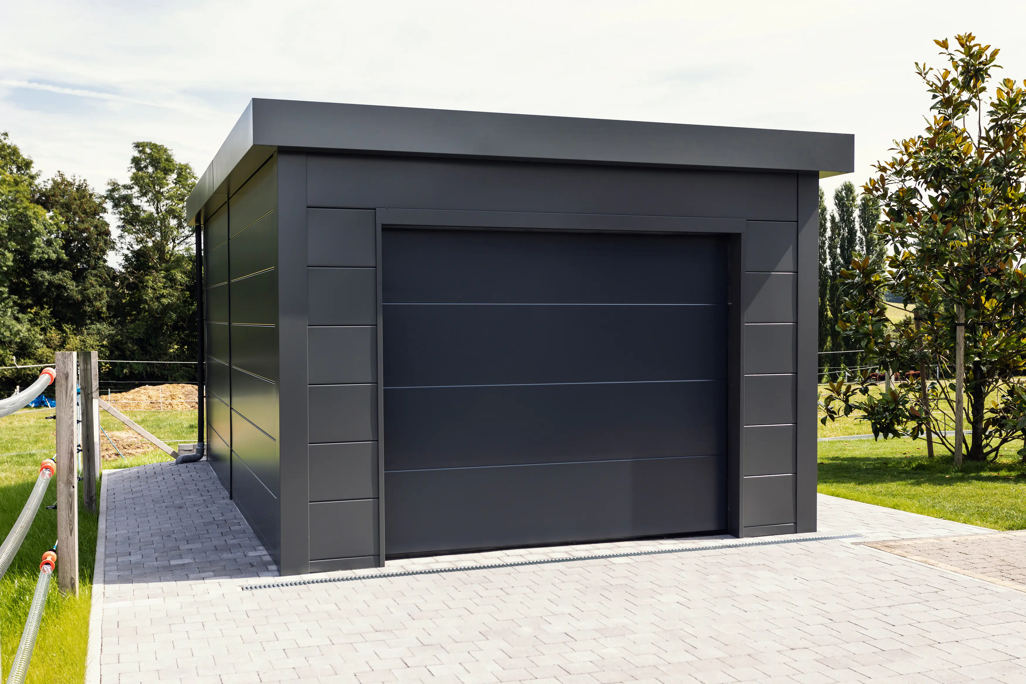 Telluria Garage 3654G weiß 358 x 538 cm