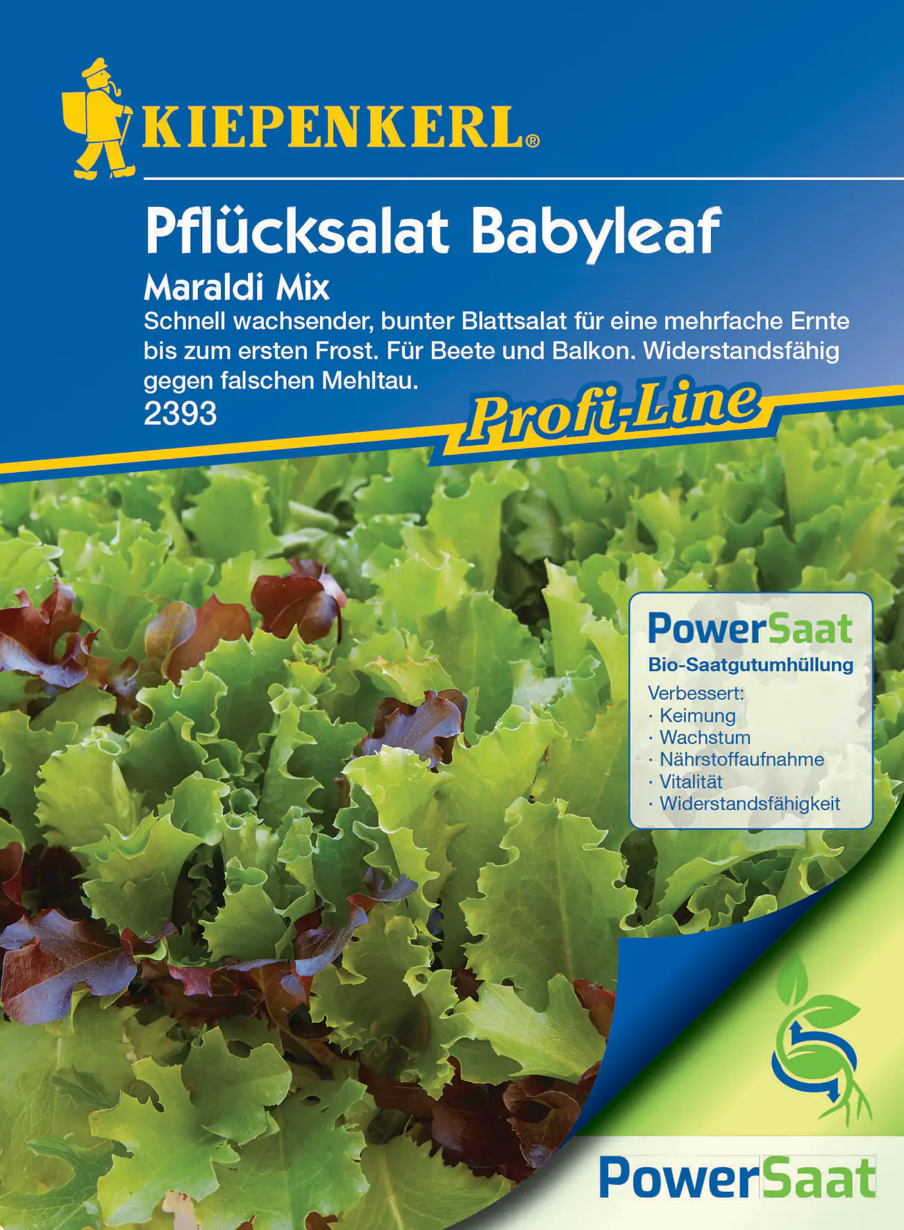 Kiepenkerl Pflücksalat Babyleaf Maraldi Mix PowerSaat Kiepenkerl Pflücksalat Babyleaf Maraldi Mix PowerSaat