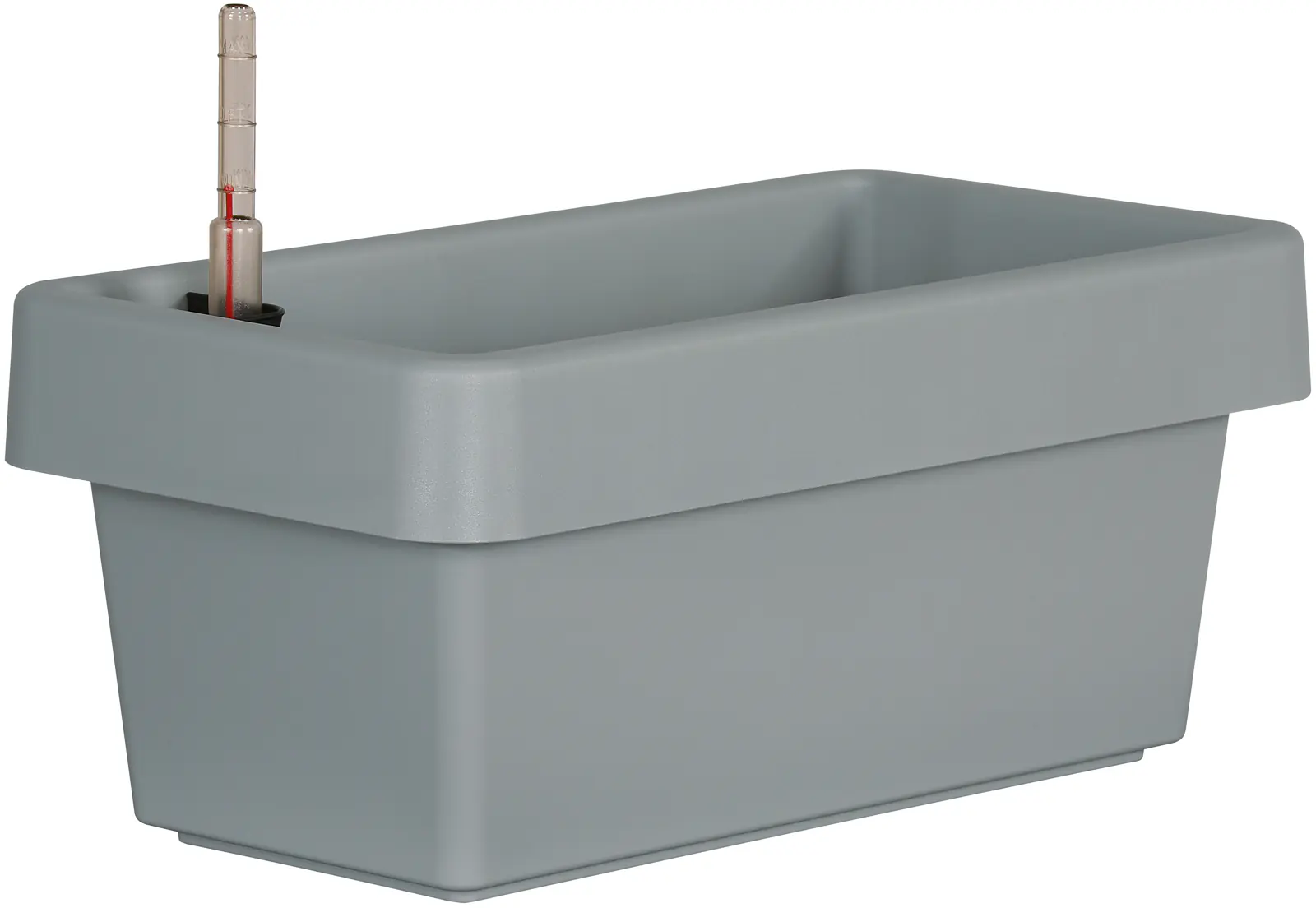 Geli Bewässerungsblumenkasten Viva Kunststoff betongrau 40 cm 