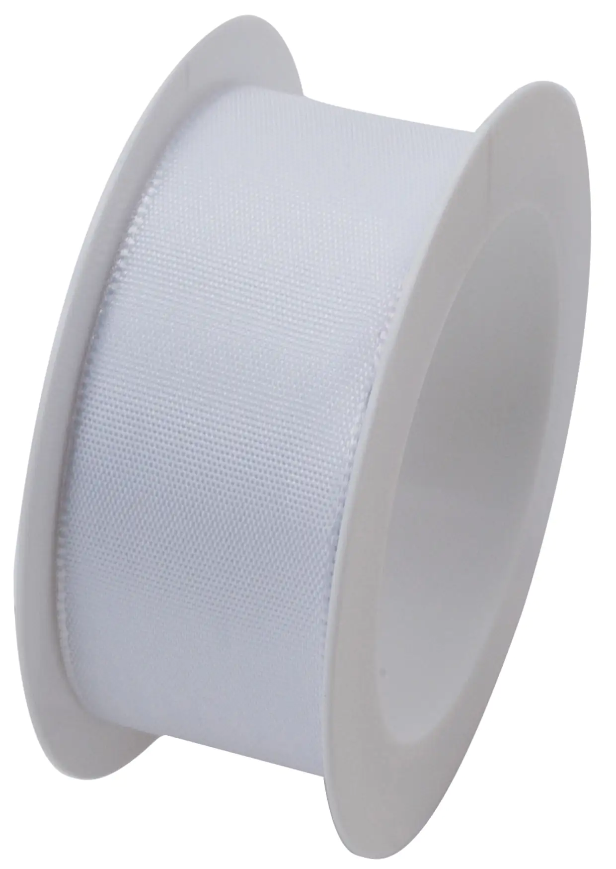 Braun & Company Geschenkband weiß 25 mm x 2,5 m