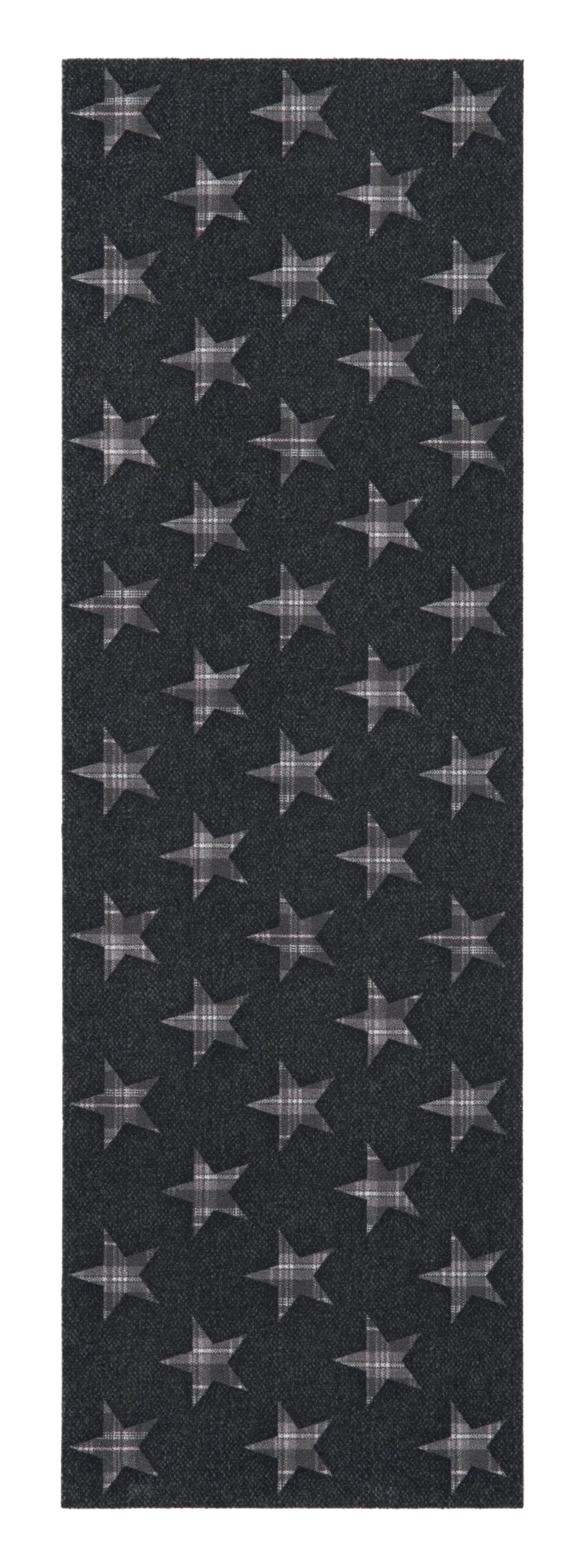 Andiamo Küchenläufer Trendy Star grau, 45 x 145 cm