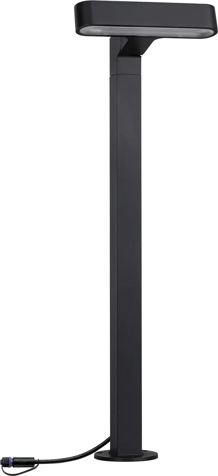 Paulmann Plug & Shine Poller Ito Outdoor, anthrazit, dimmbar, warmweiß