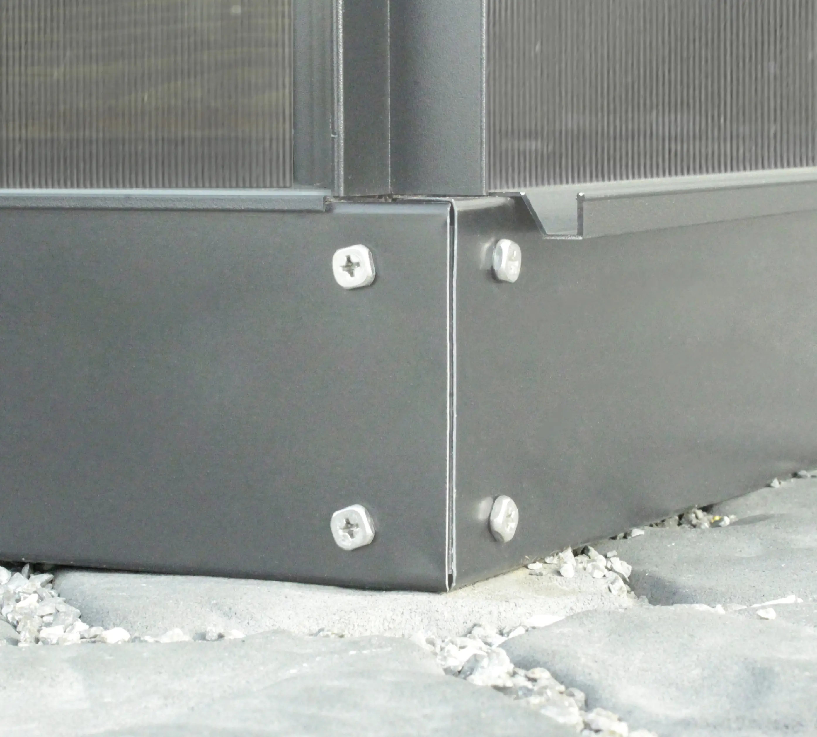 Vitavia Fundamentrahmen 3000 154 x 192 cm schwarz 12,5 cm hoch