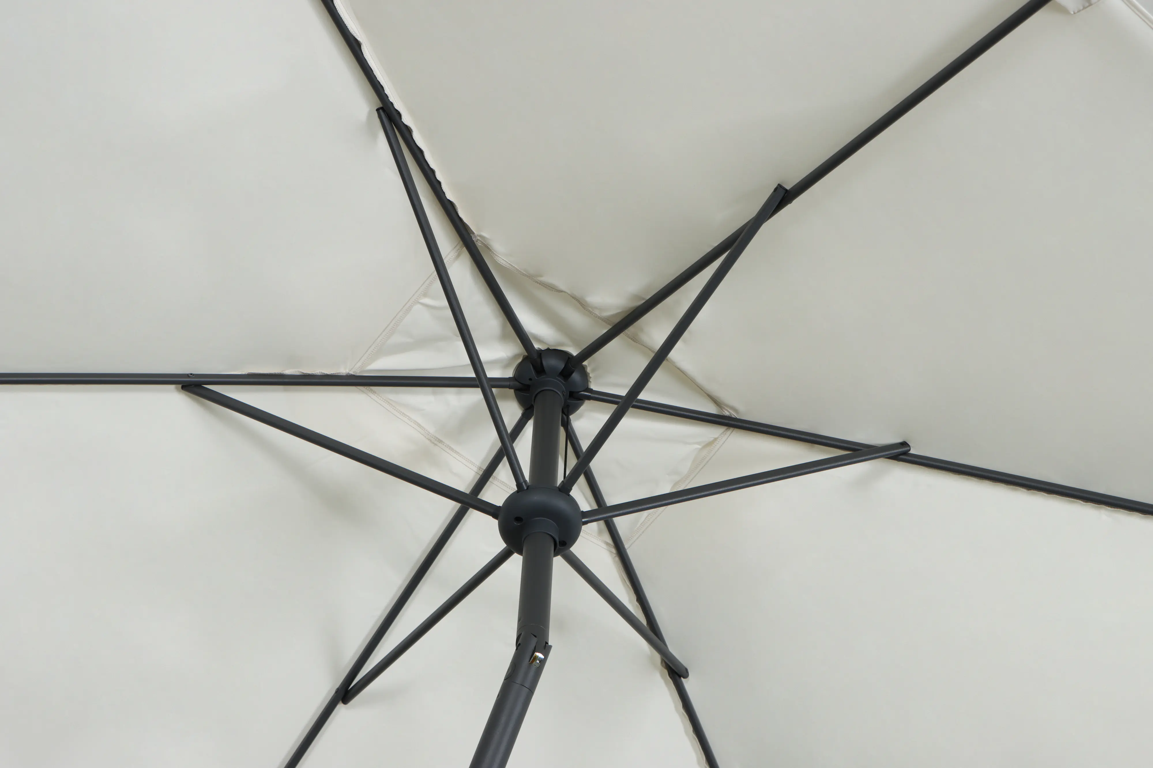 TrendLine Sonnenschirm Lagos creme 200 x 300 cm 