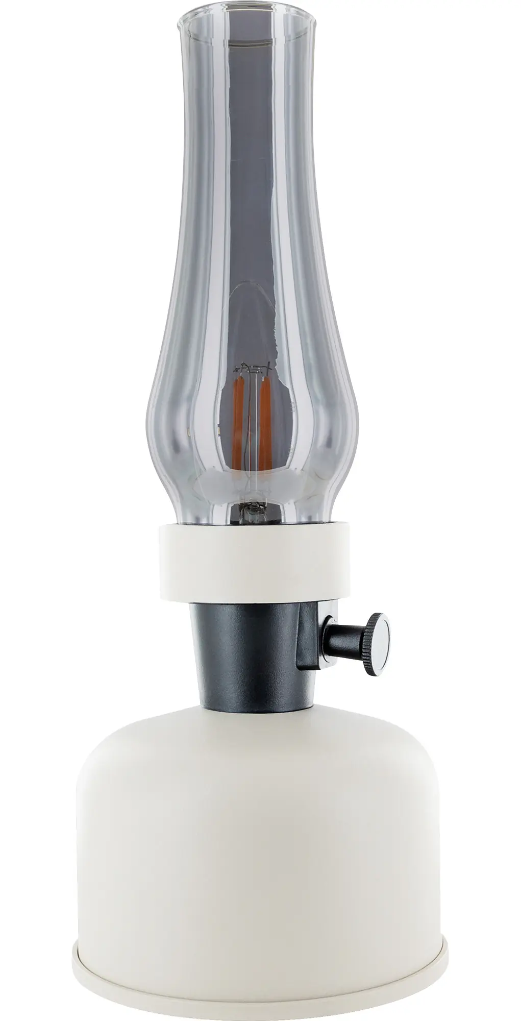 Schwaiger LED Akku-Tischleuchte Retro weiß 28 cm warm dimmbar  Schwaiger LED Akku-Tischleuchte Retro weiß 28 cm warm dimmbar