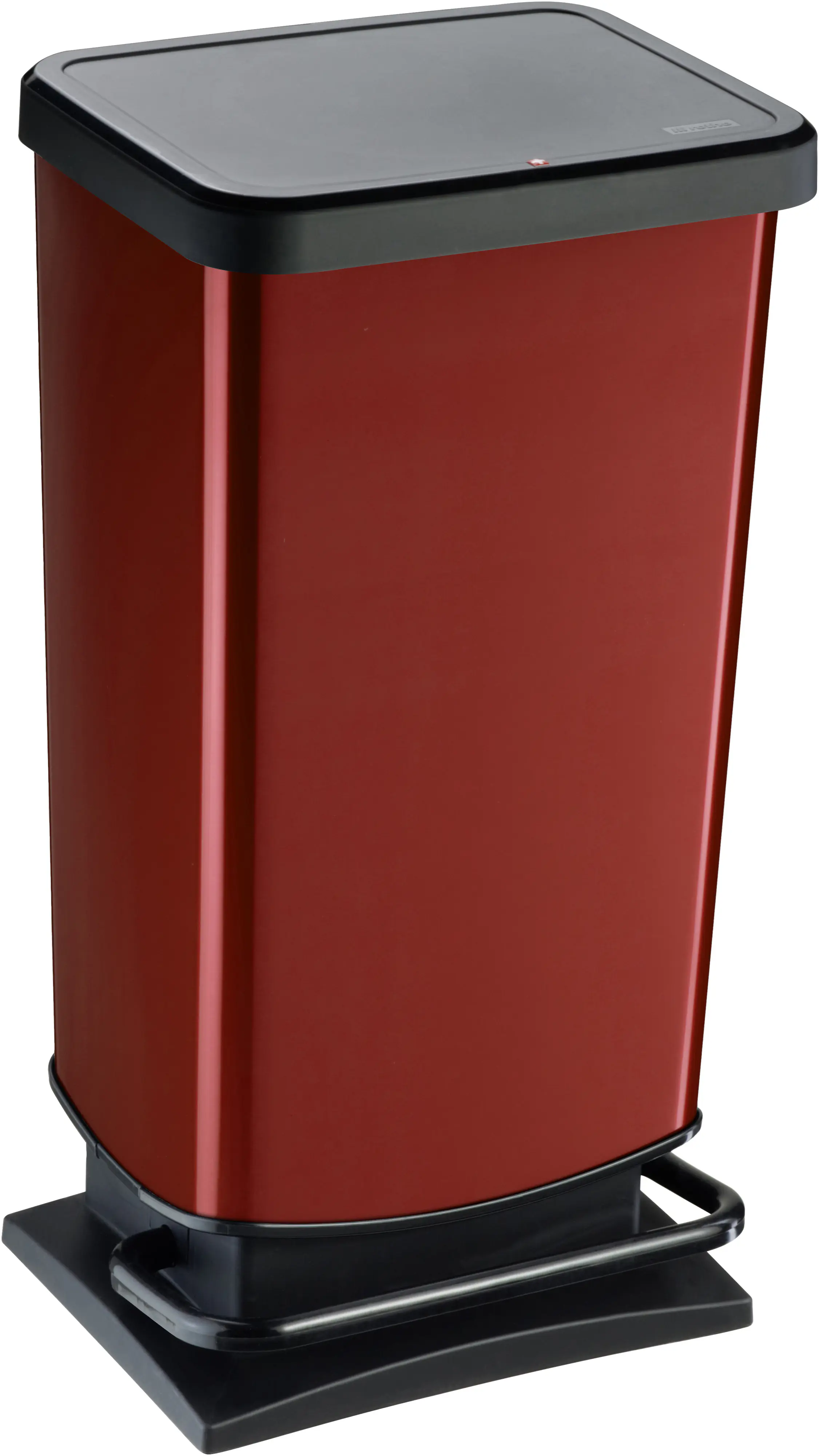 Rotho Treteimer Paso 40 L metallic rot