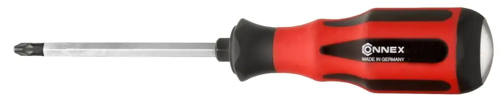 Schraubendreher Profi pozidriv 2 100 mm 2K Schlagkopf Schraubendreher Profi pozidriv 2 100 mm 2K Schlagkopf