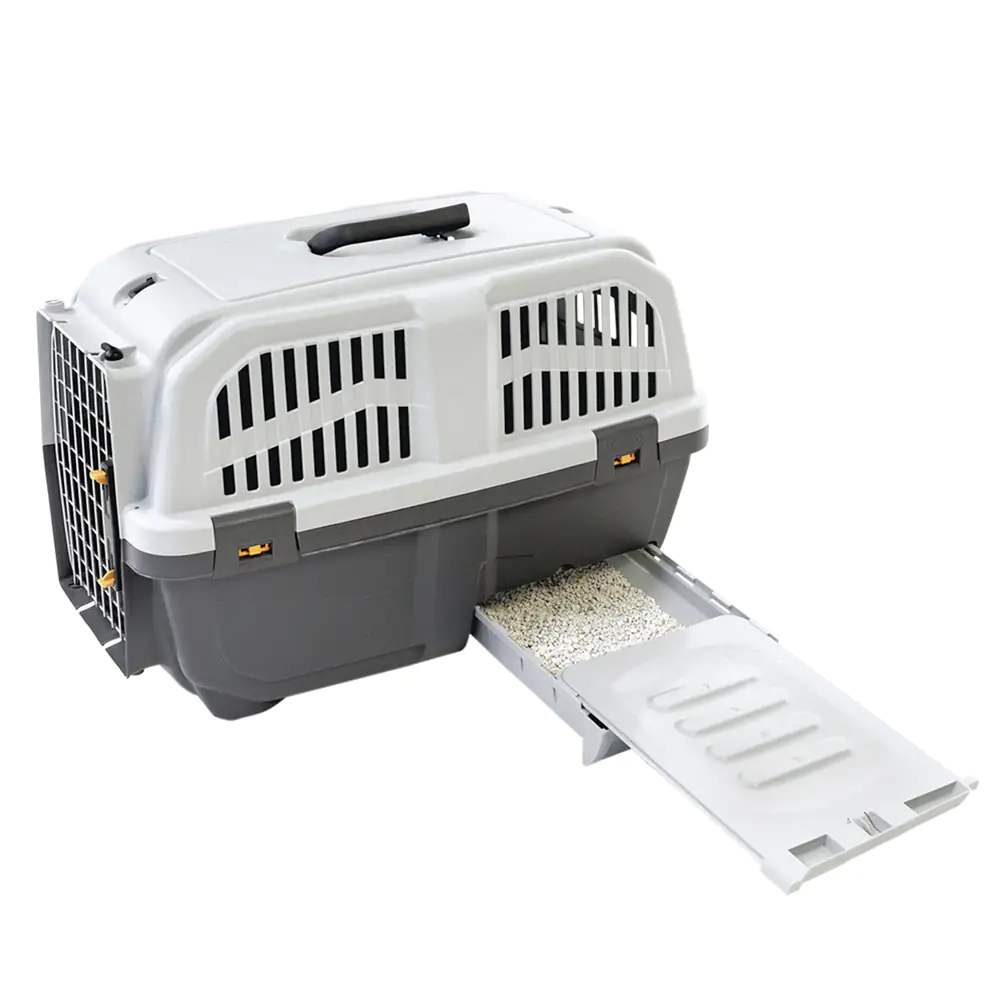 Nobby Transportbox Skudo 3 Cat Travel 60 x 40 cm grau creme