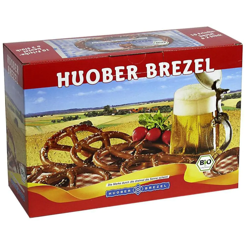 Huober grobe Salzbrezel bio 10 x 40 g