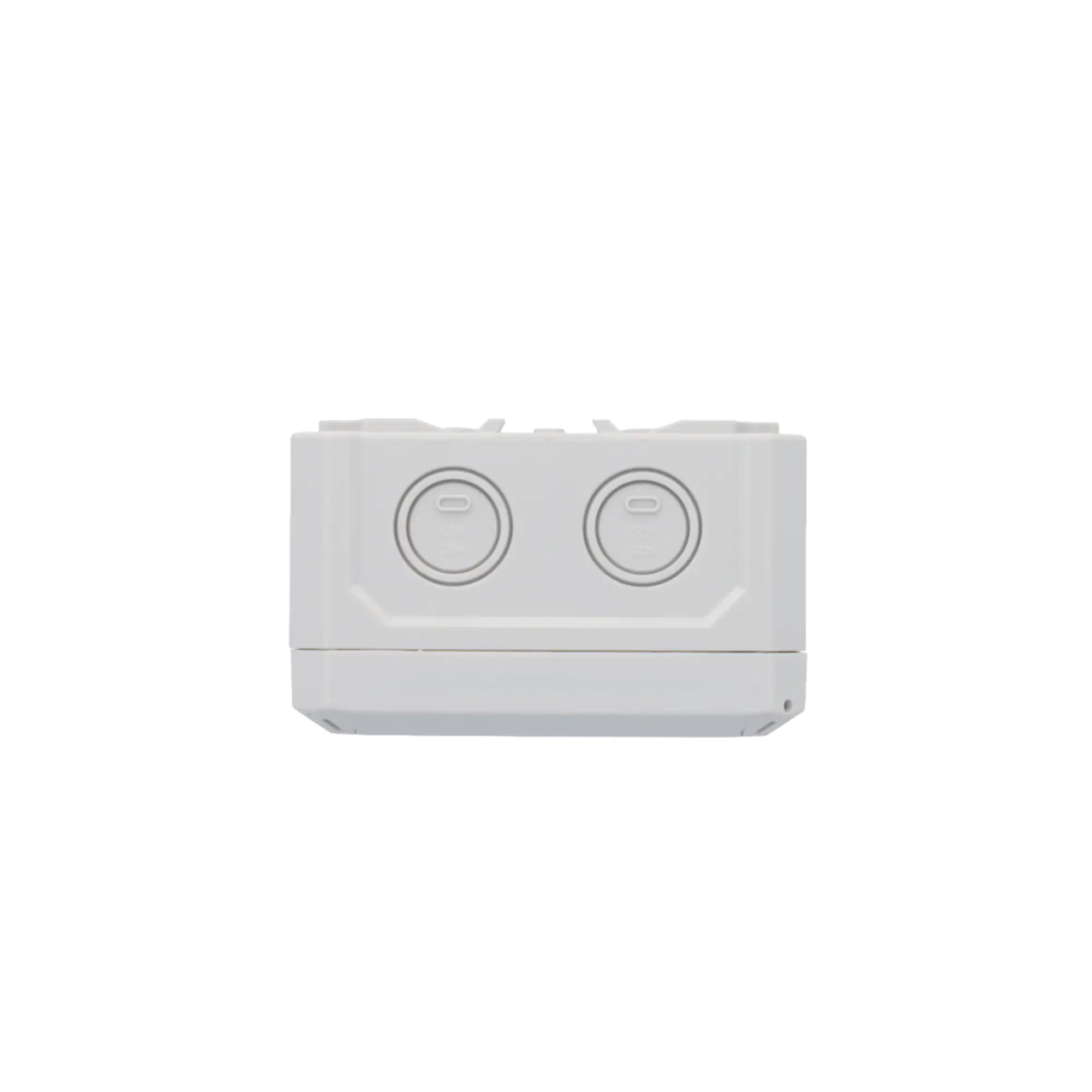 Abzweigkasten Aufputz IP66 mit Klemmleiste 110x110x67mm grau Abzweigkasten Aufputz IP66 mit Klemmleiste 110x110x67mm grau