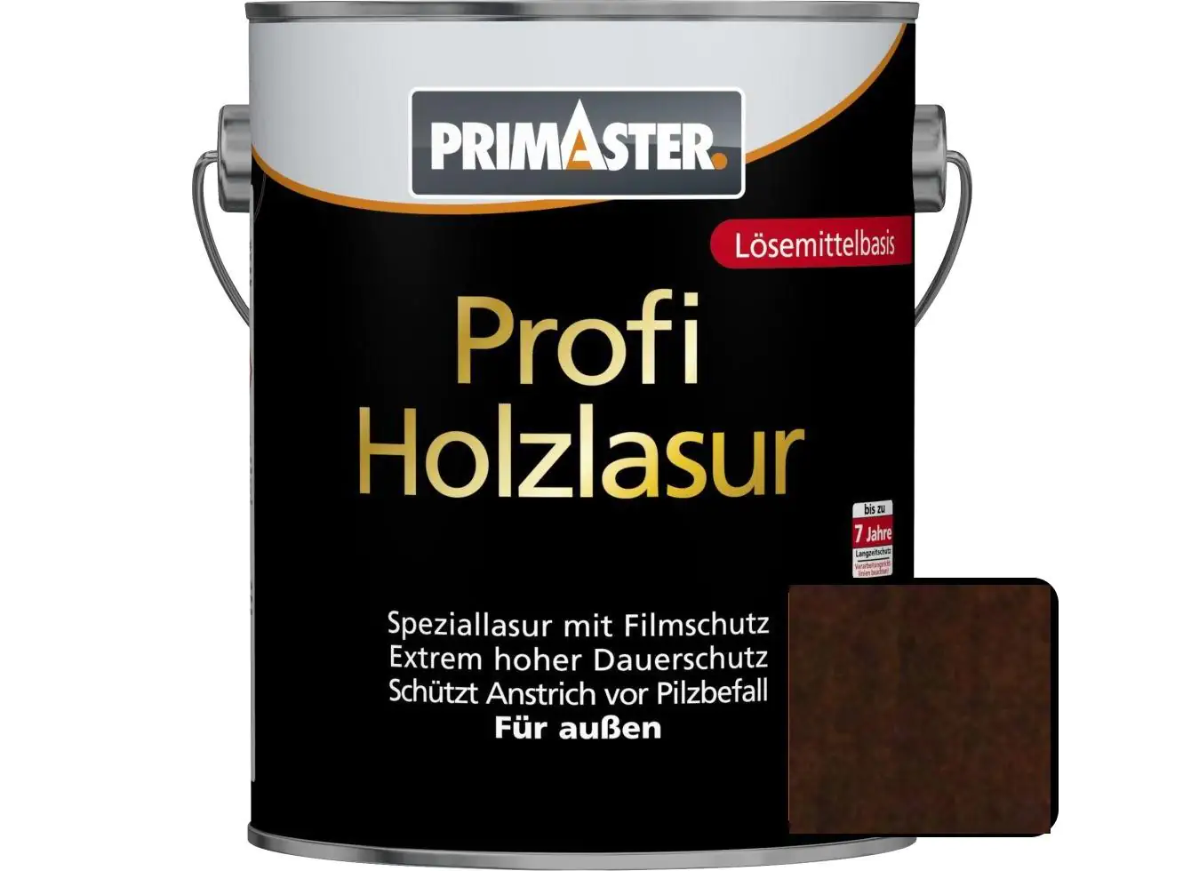 Primaster Profi Holzlasur 2,5 L nussbaum Primaster Profi Holzlasur 2,5 L nussbaum