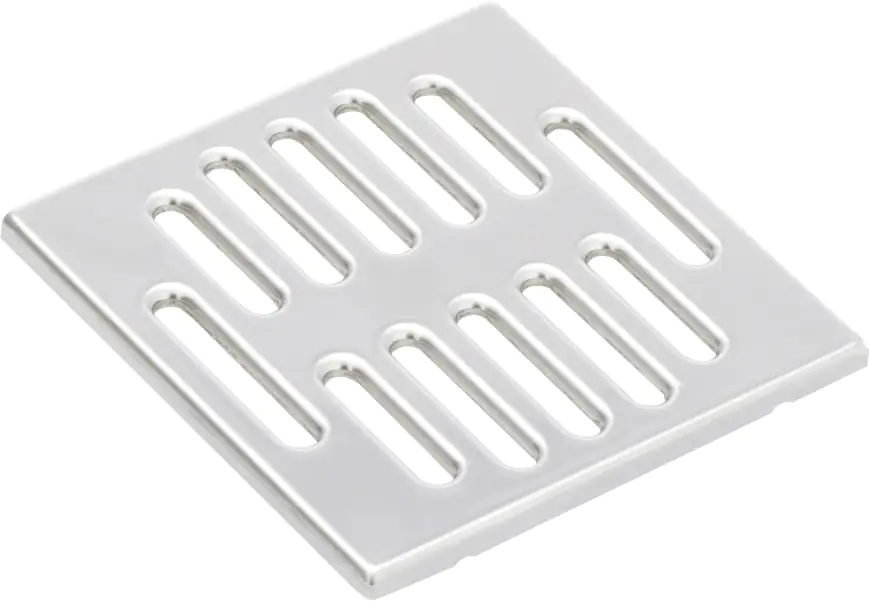 ACO Edelstahlrost 100 x 100 mm, für Balkon/Terrassenablauf