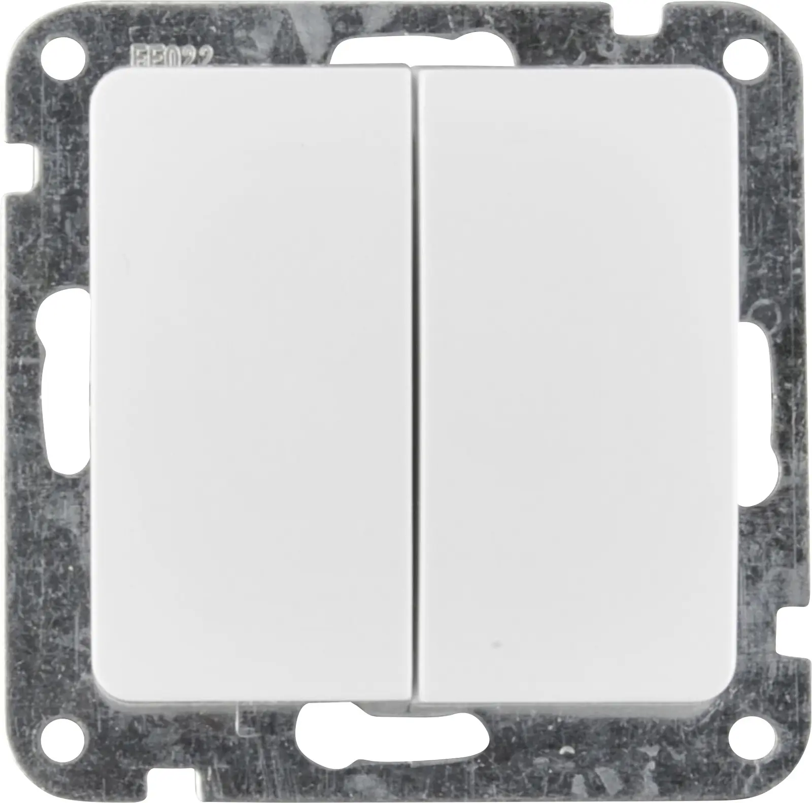 Unitec Serienschalter Monaco mit Wippe ultraweiß Unitec Serienschalter Monaco mit Wippe ultraweiß