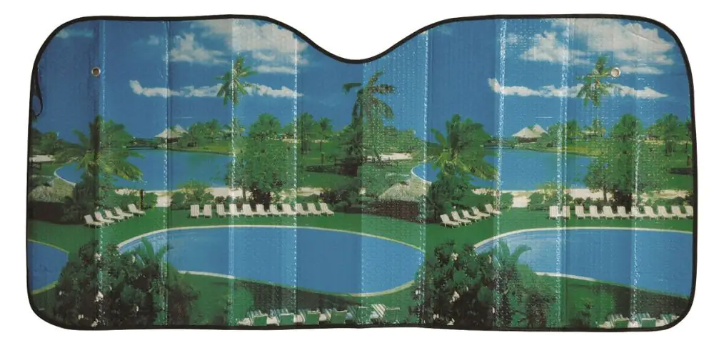 Cartrend Sonnenschutz Alu mit Motiv 1 Stück