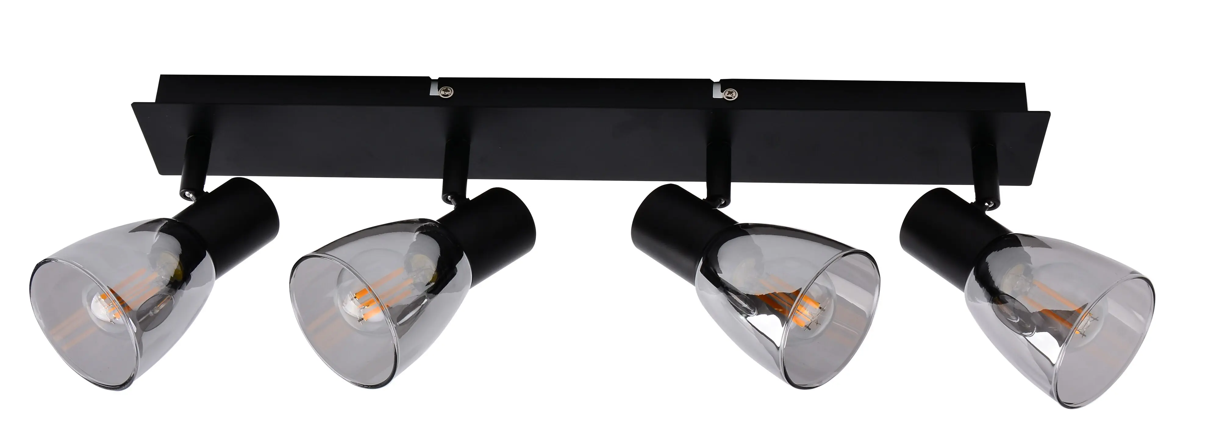 Primaster Deckenstrahler 4er LED Spot Miami E14 48 x 12,5 cm schwarz Primaster Deckenstrahler 4er LED Spot Miami E14 48 x 12,5 cm schwarz