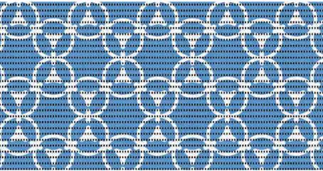 d-c-floor® Universalmatte Floor Comfort Amera 65 x 200 cm, blau