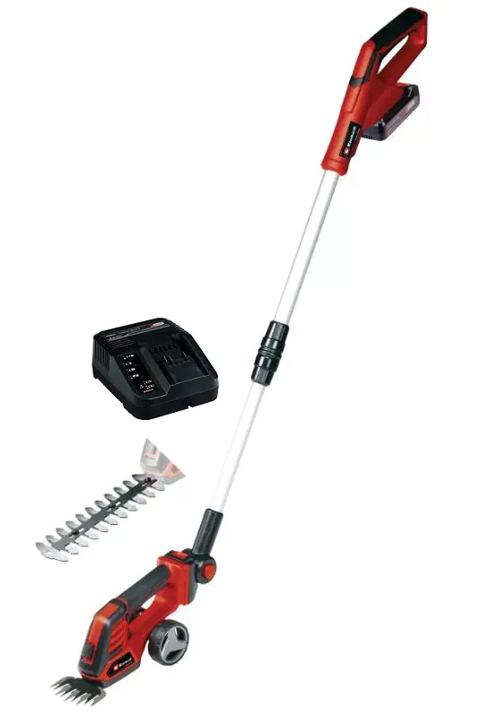 Einhell Akku Gras-/ Strauchschere GE-CG 18/100 Li, inkl. 18 V / 2,5 Ah Starter Kit