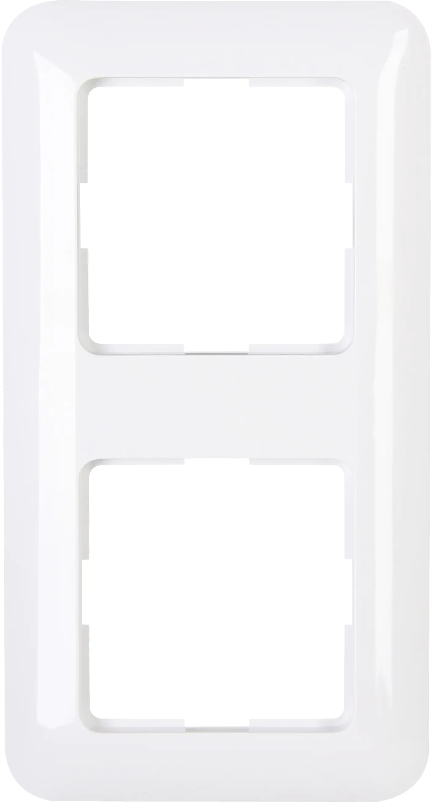 Kopp Abdeckrahmen 2-fach Cadiz arktisweiß, Unterputz Kopp Abdeckrahmen 2-fach Cadiz arktisweiß, Unterputz