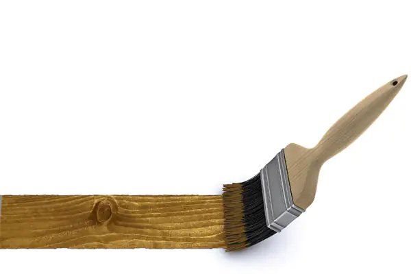 SKAN HOLZ Rundes Kopfband 8 x 5,5 x 75 cm, lasiert in Nussbaum