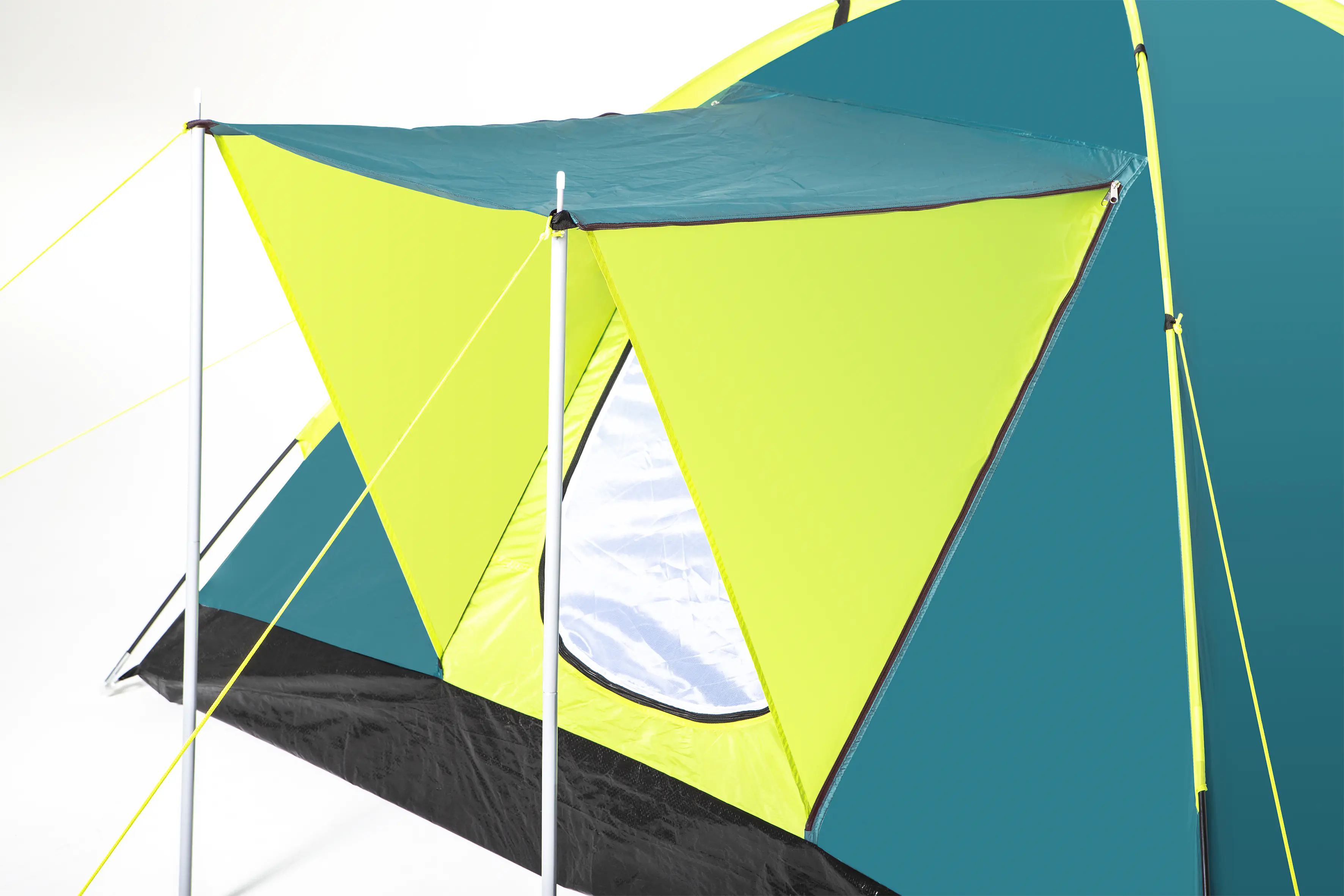 Bestway 3-Personen-Zelt Cool Ground 3 grün-gelb 210 x 210 x 120 cm