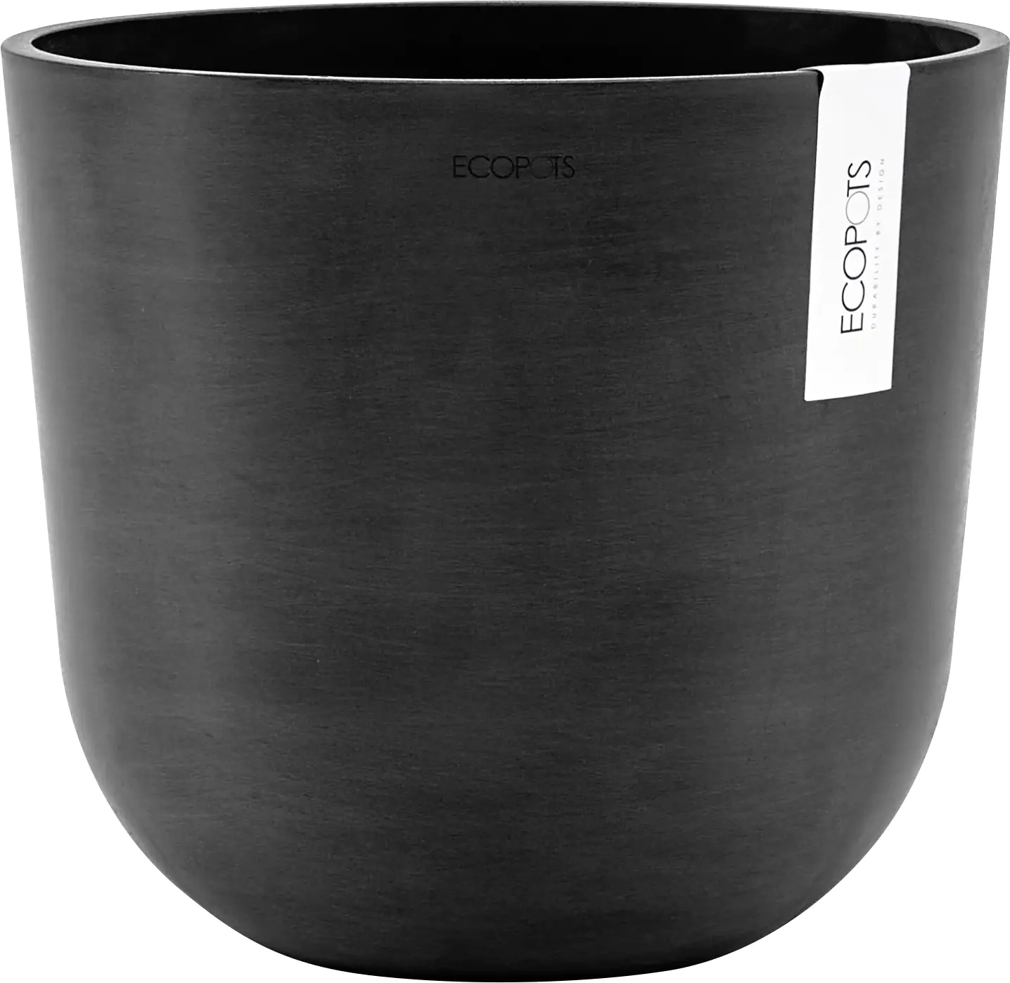Ecopots Pflanztopf Oslo Ø 25 x 21,8 cm dunkelgrau Ecopots Pflanztopf Oslo Ø 25 x 21,8 cm dunkelgrau