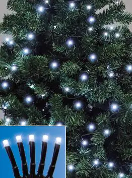 TrendLine LED-Lichterkette Classic Außen 34,85 m kaltweiß mit Timer und Dimmer TrendLine LED-Lichterkette Classic Außen 34,85 m kaltweiß mit Timer und Dimmer