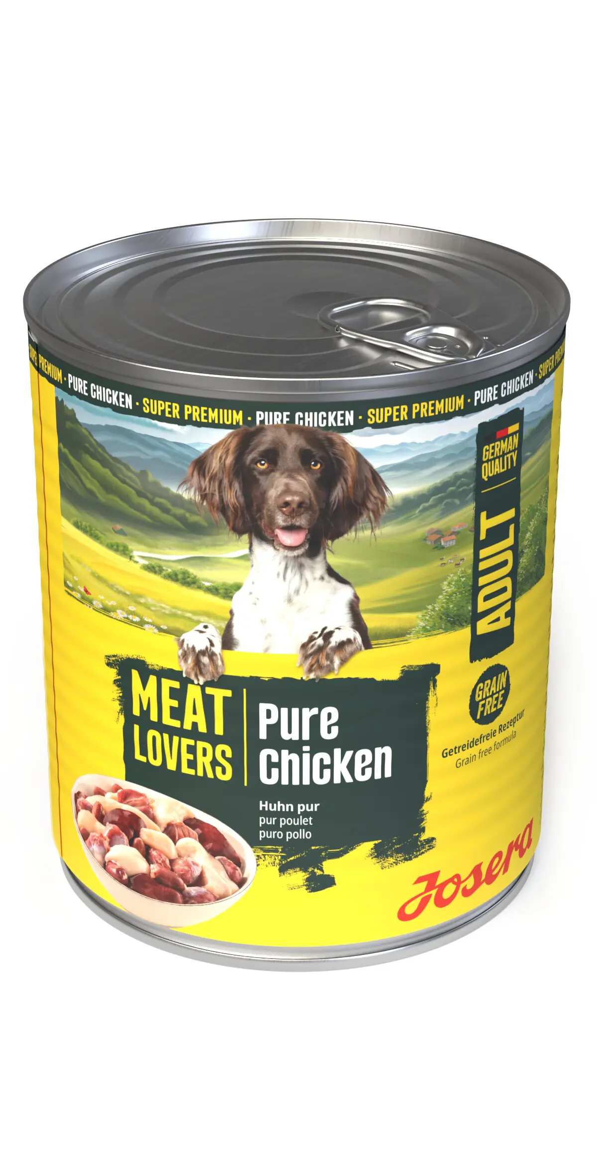 Josera Meatlovers Hundenassfutter Adult 800 g Huhn 