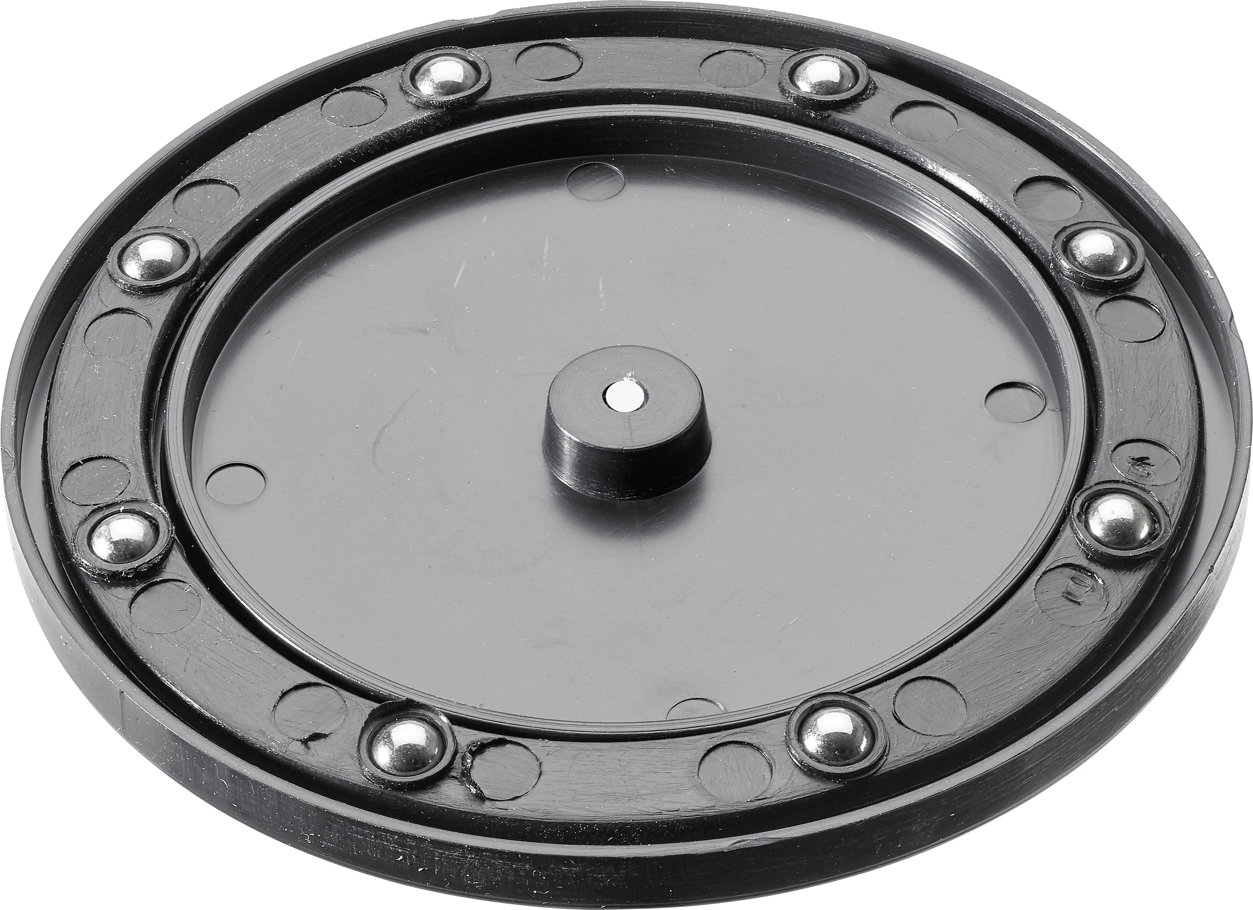 Hettich Drehteller Kunststoff Ø 105 mm kugelgelagert schwarz 