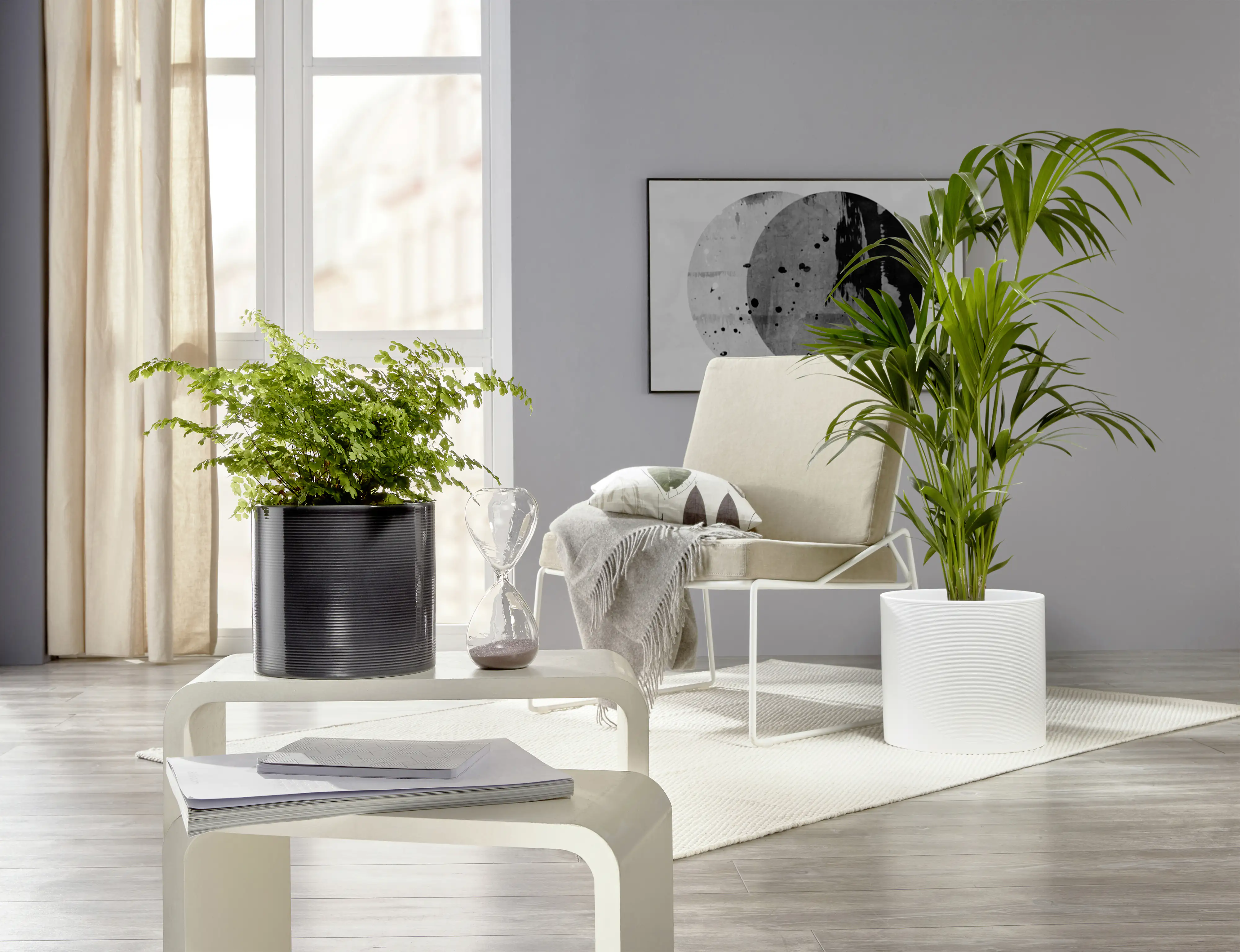 Scheurich Übertopf Serie 828 Ø 28 x 25 cm panna